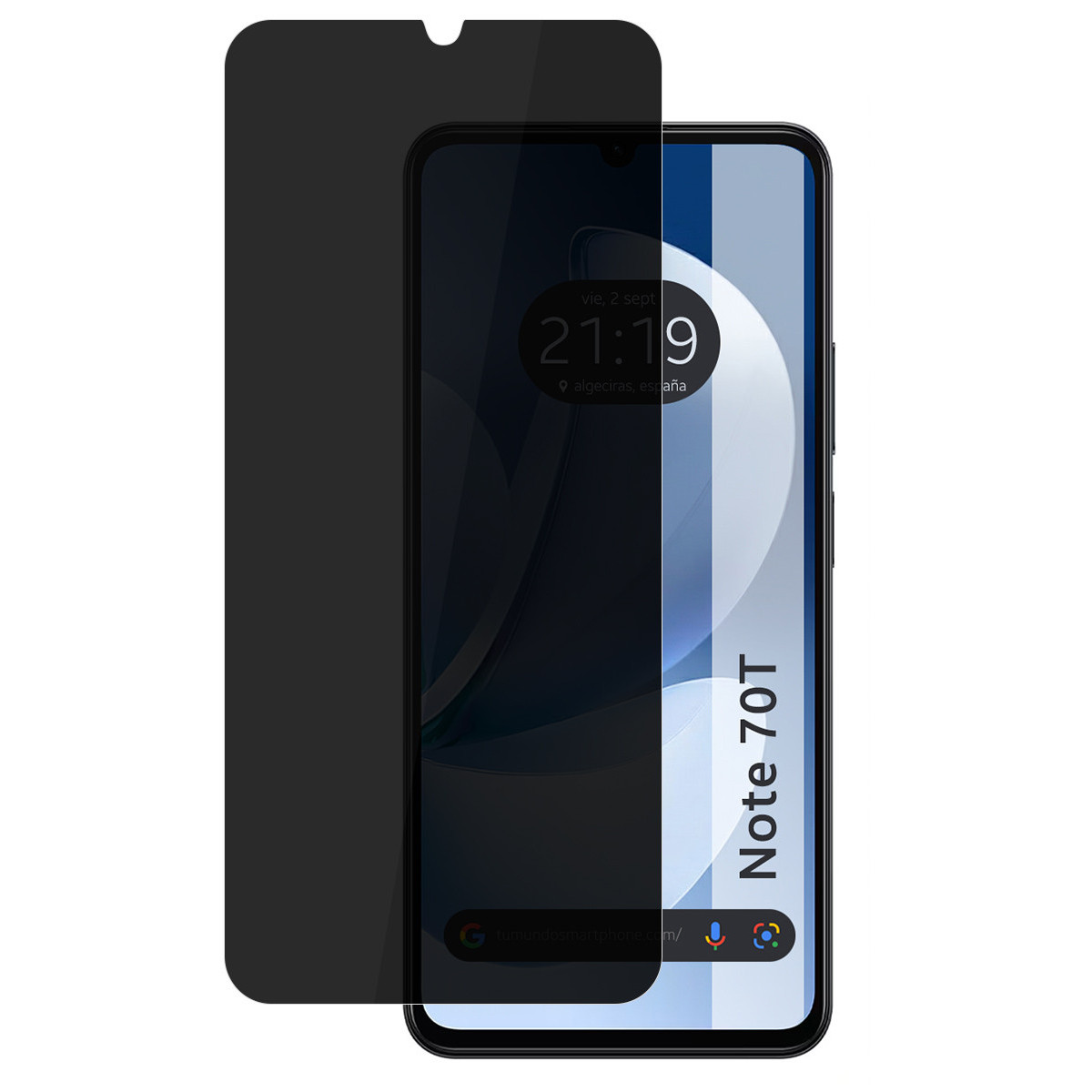Protector Pantalla Hidrogel Privacidad Antiespías para Realme Note 70T