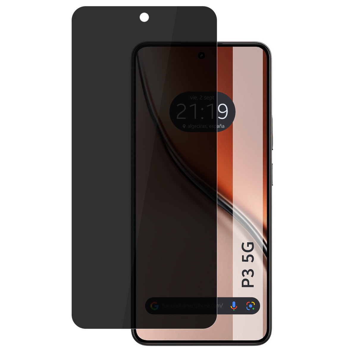 Protector Pantalla Hidrogel Privacidad Antiespías para Realme P3 5G