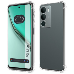 Funda Silicona Antigolpes Transparente para Realme P3 lite