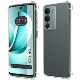 Funda Silicona Antigolpes Transparente para Realme C71 4G