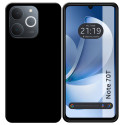 Funda Silicona Gel TPU Negra para Realme Note 70T