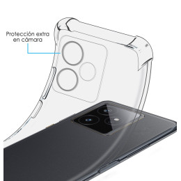 Funda Silicona Antigolpes Transparente para Realme GT 7 / GT 7T 5G 2