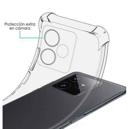 Funda Silicona Antigolpes Transparente para Realme GT 7 / GT 7T 5G