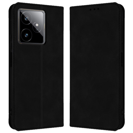 Funda Libro de Polipiel con tarjetero para Realme GT 7 / GT 7T 5G color Negra