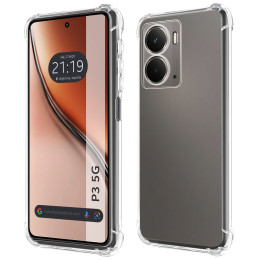 Funda Silicona Antigolpes Transparente para Realme P3 5G