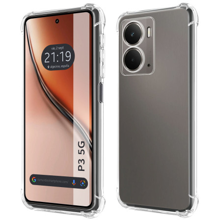 Funda Silicona Antigolpes Transparente para Realme P3 5G