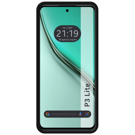 Funda Silicona Líquida Ultra Suave para Realme P3 lite color Negra