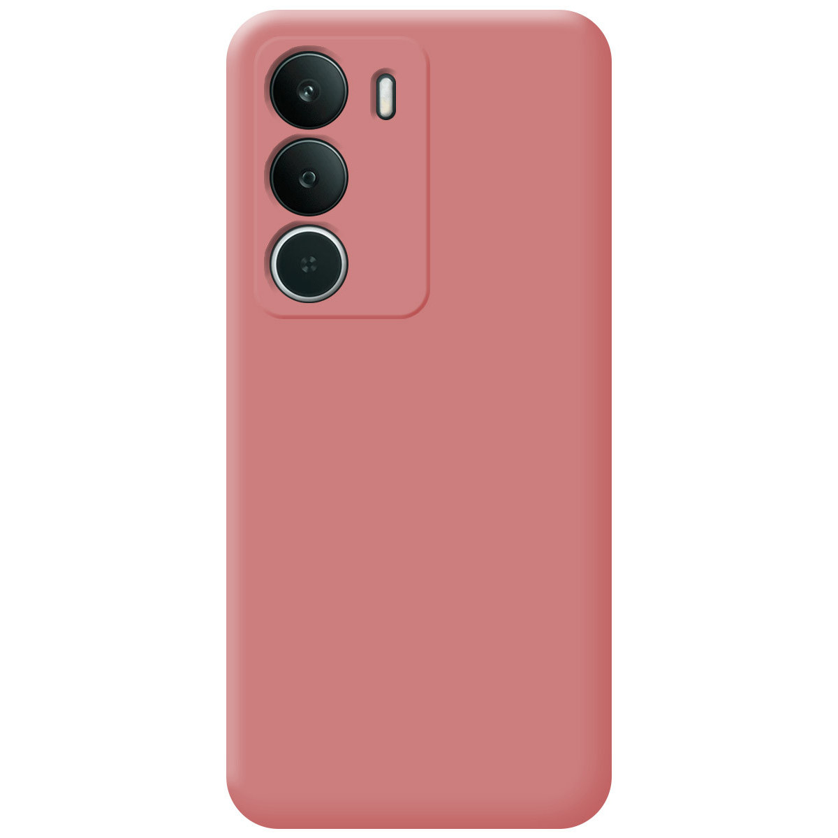 Funda Silicona Líquida Ultra Suave para Realme P3 lite color Rosa