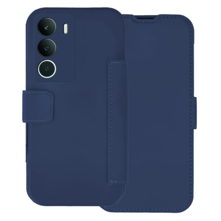 Funda Silicona Suave con Tapa para Realme P3 lite color Azul