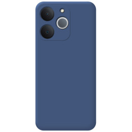 Funda Silicona Líquida Ultra Suave para Realme Note 70T color Azul 2