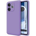Funda Silicona Líquida Ultra Suave para Realme Note 70T color Morada