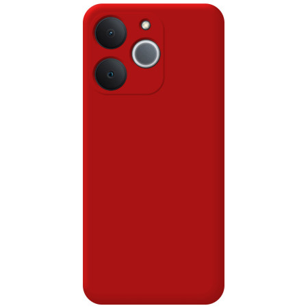 Funda Silicona Líquida Ultra Suave para Realme Note 70T color Roja