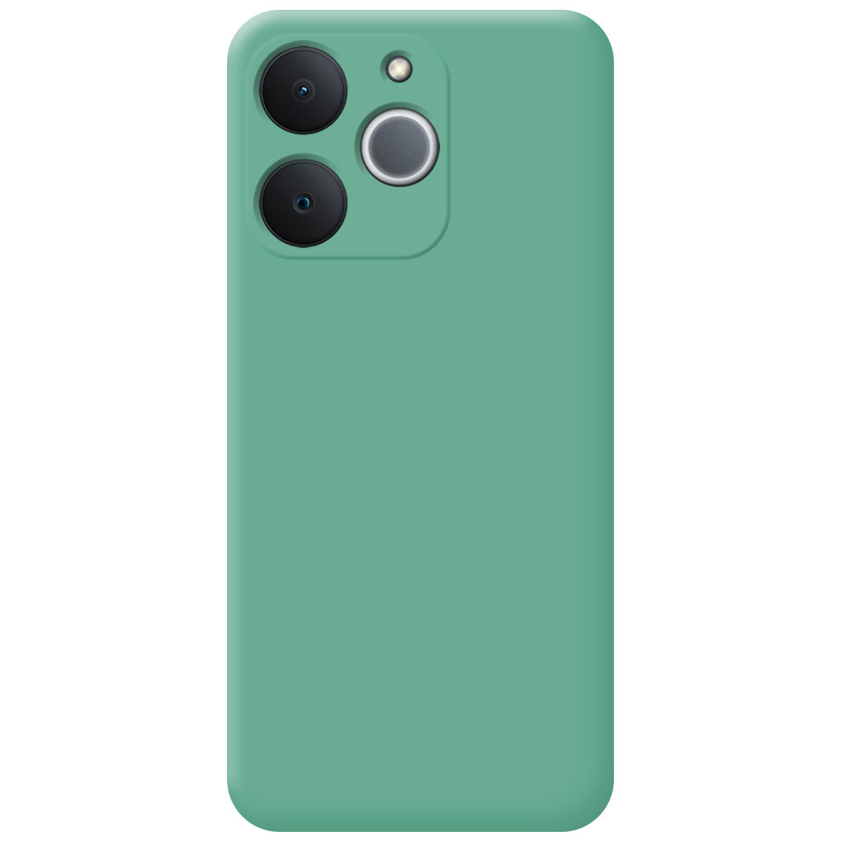 Funda Silicona Líquida Ultra Suave para Realme Note 70T color Verde
