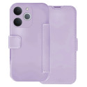 Funda Silicona Suave con Tapa para Realme Note 70T color Morada