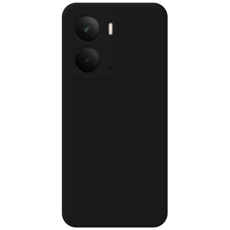 Funda Silicona Líquida Ultra Suave para Realme P3 5G color Negra