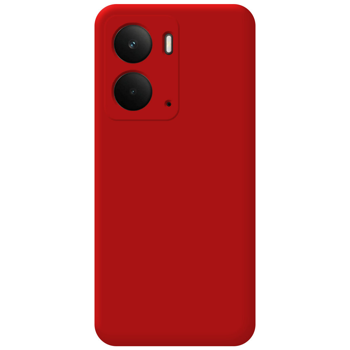 Funda Silicona Líquida Ultra Suave para Realme P3 5G color Roja