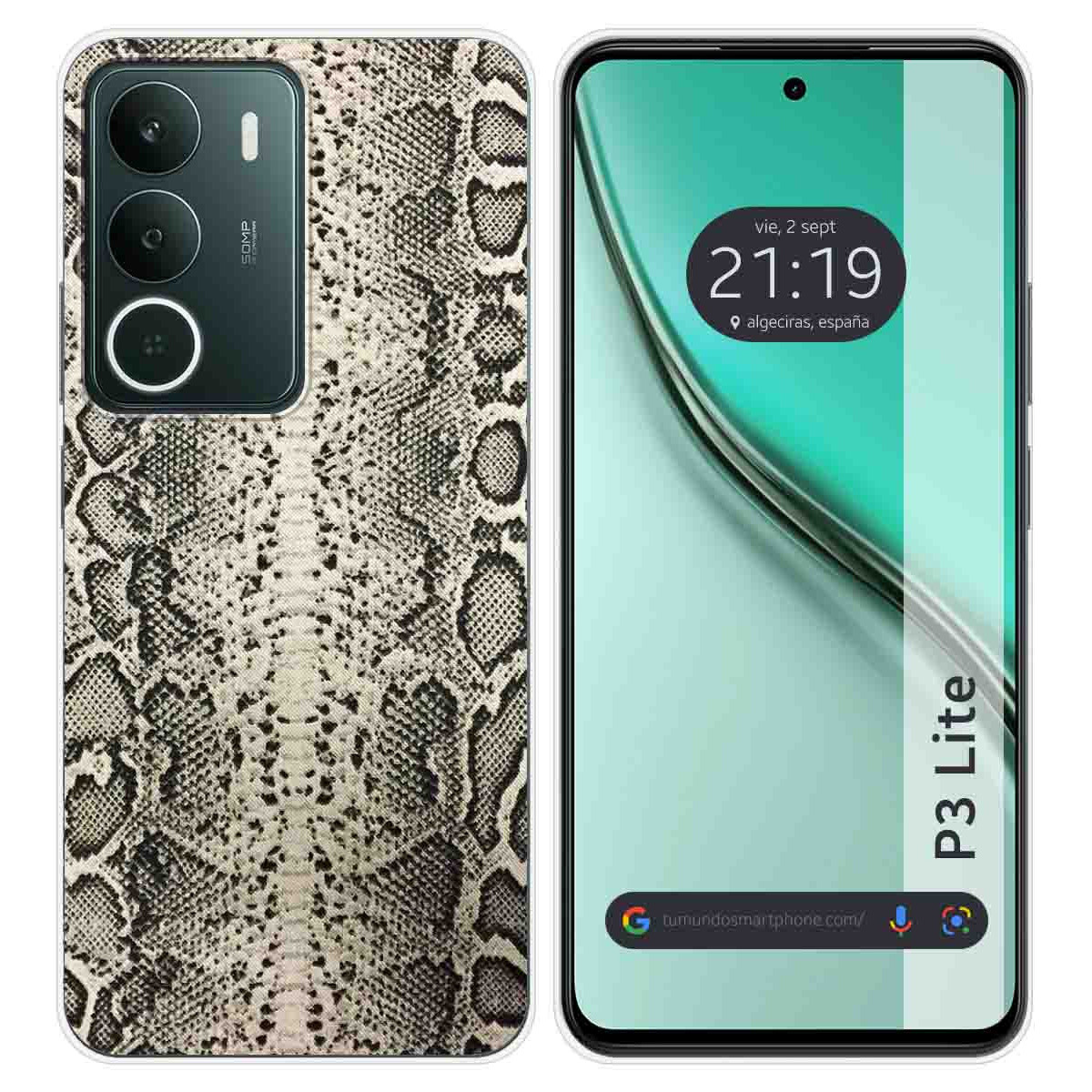 Funda Silicona para Realme P3 lite diseño Animal 01 Dibujos