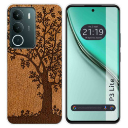 Funda Silicona para Realme P3 lite diseño Cuero 03 Dibujos