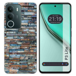 Funda Silicona para Realme P3 lite diseño Ladrillo 05 Dibujos