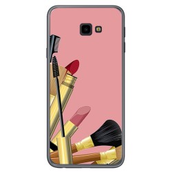 Funda Gel Tpu para Samsung Galaxy J4+ Plus Diseño Brochas Dibujos