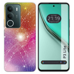Funda Silicona para Realme P3 lite diseño Abstracto Dibujos