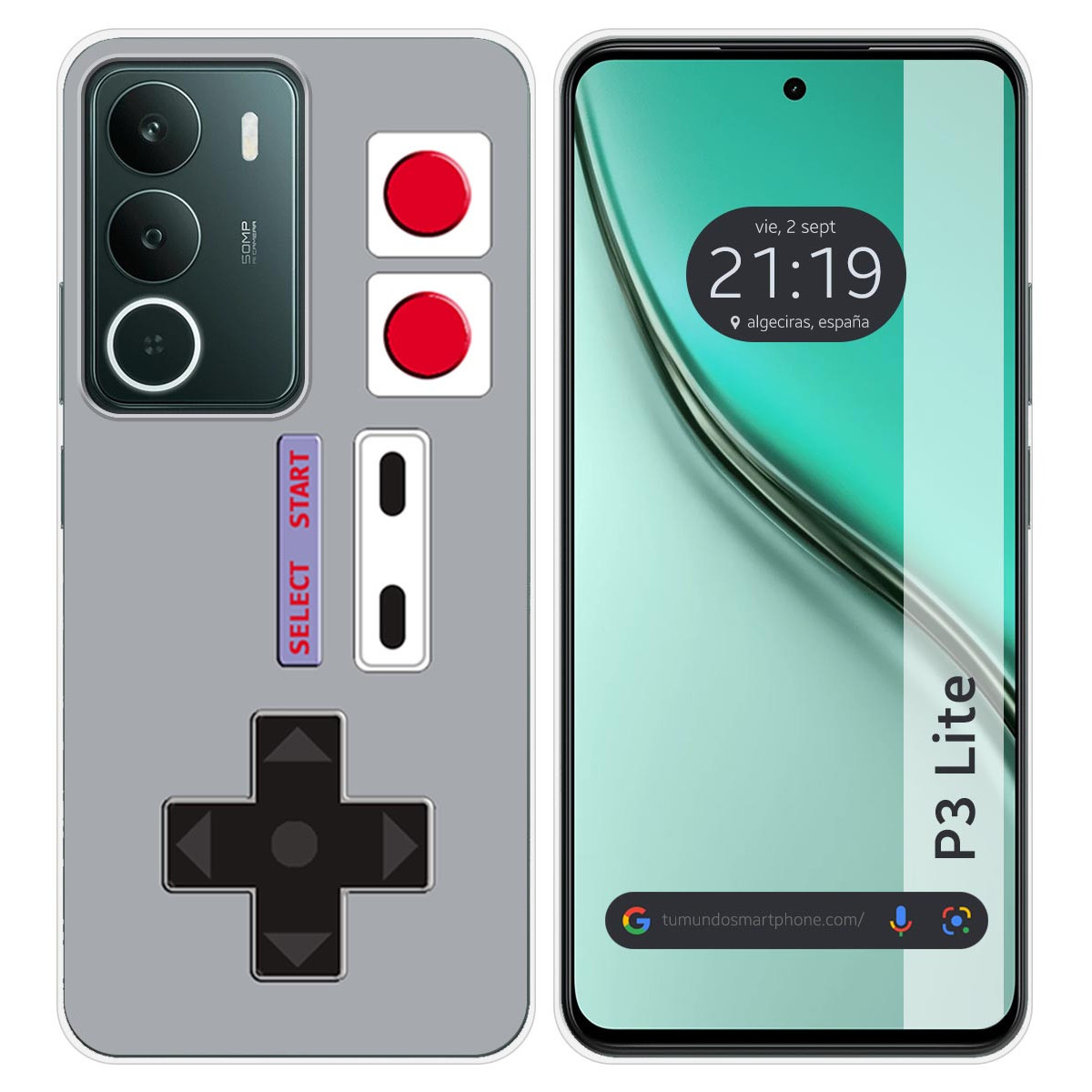 Funda Silicona para Realme P3 lite diseño Consola Dibujos