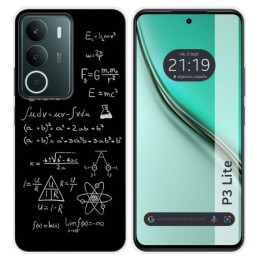 Funda Silicona para Realme P3 lite diseño Formulas Dibujos
