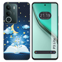 Funda Silicona para Realme P3 lite diseño Libro Cuentos Dibujos