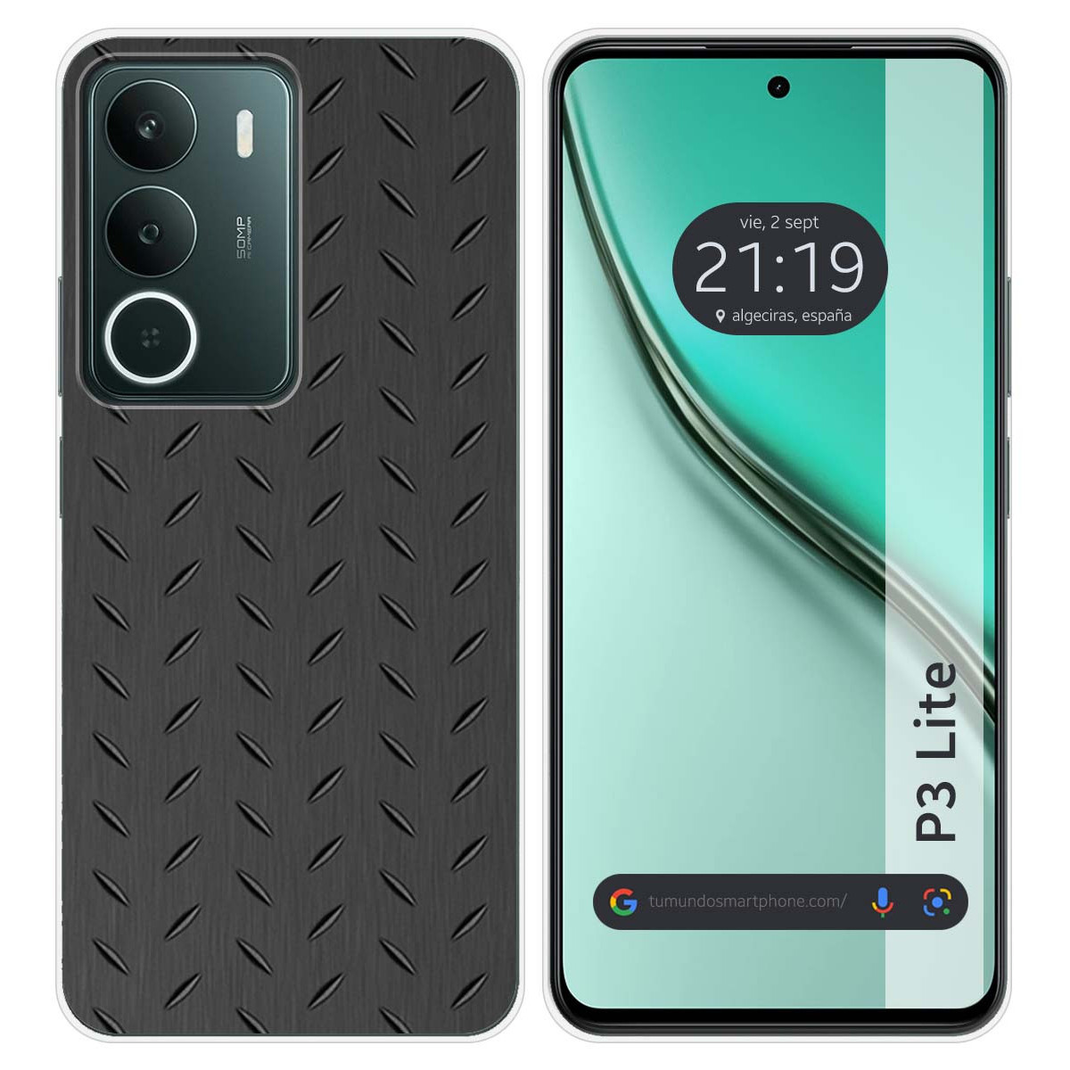 Funda Silicona para Realme P3 lite diseño Metal Dibujos