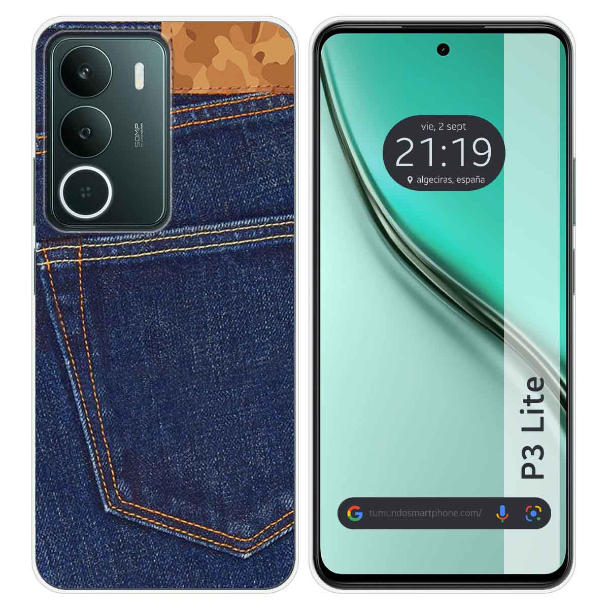 Funda Silicona para Realme P3 lite diseño Vaquero Dibujos