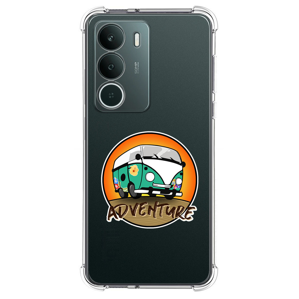 Funda Silicona Antigolpes para Realme P3 lite diseño Adventure Dibujos