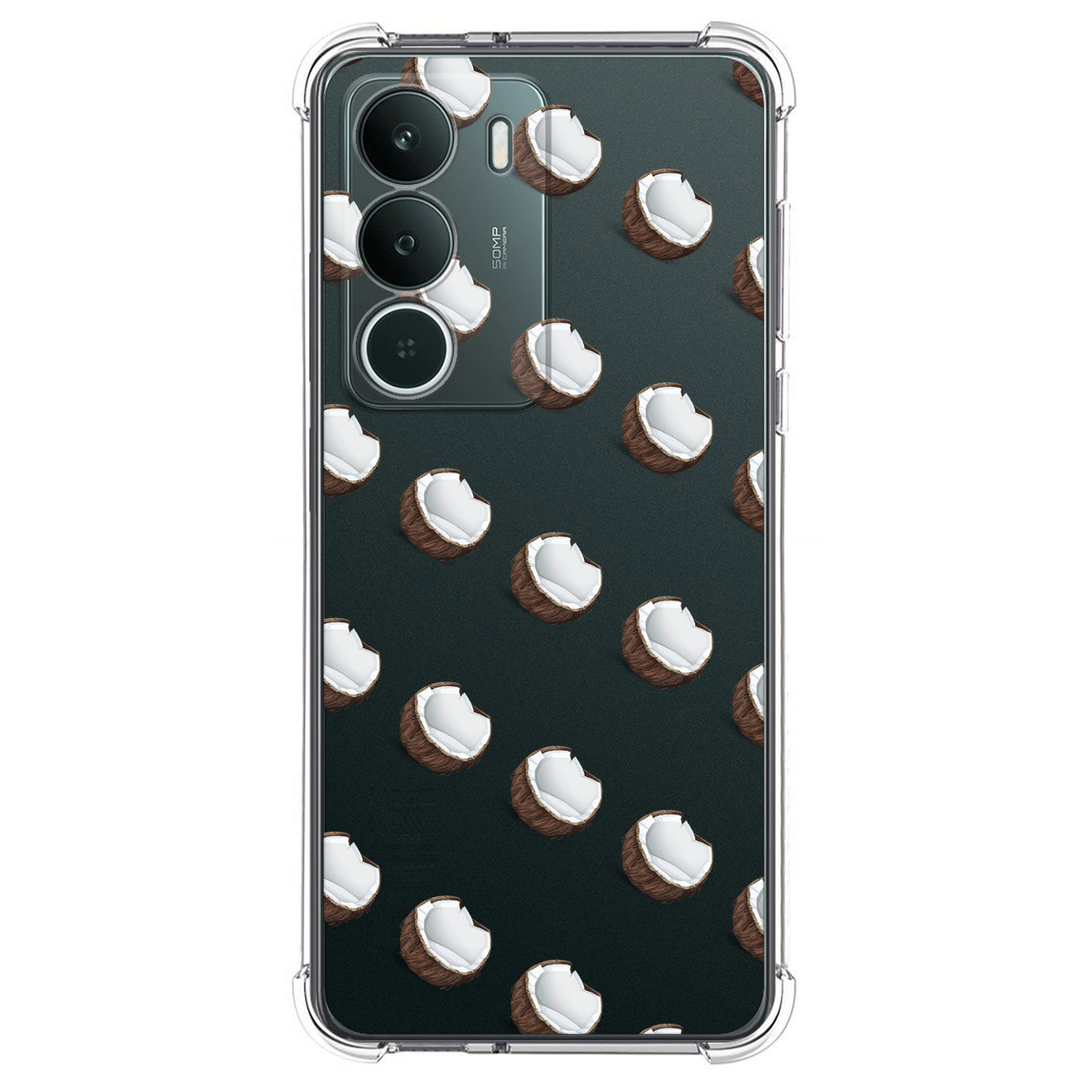 Funda Silicona Antigolpes para Realme P3 lite diseño Cocos Dibujos
