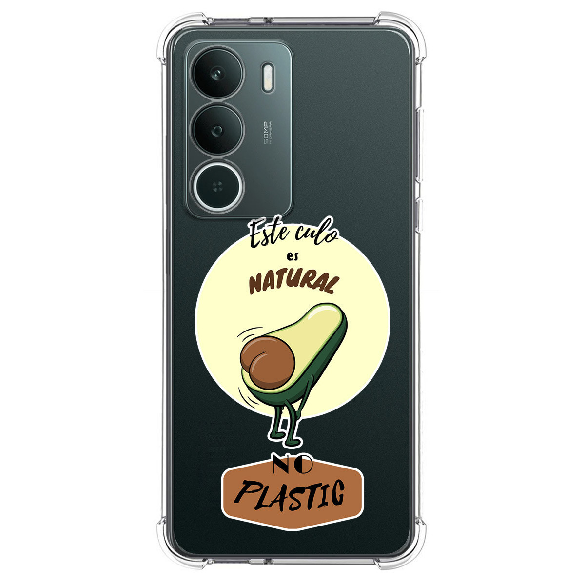 Funda Silicona Antigolpes para Realme P3 lite diseño Culo Natural Dibujos