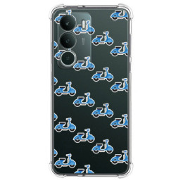 Funda Silicona Antigolpes para Realme P3 lite diseño Scooter Dibujos