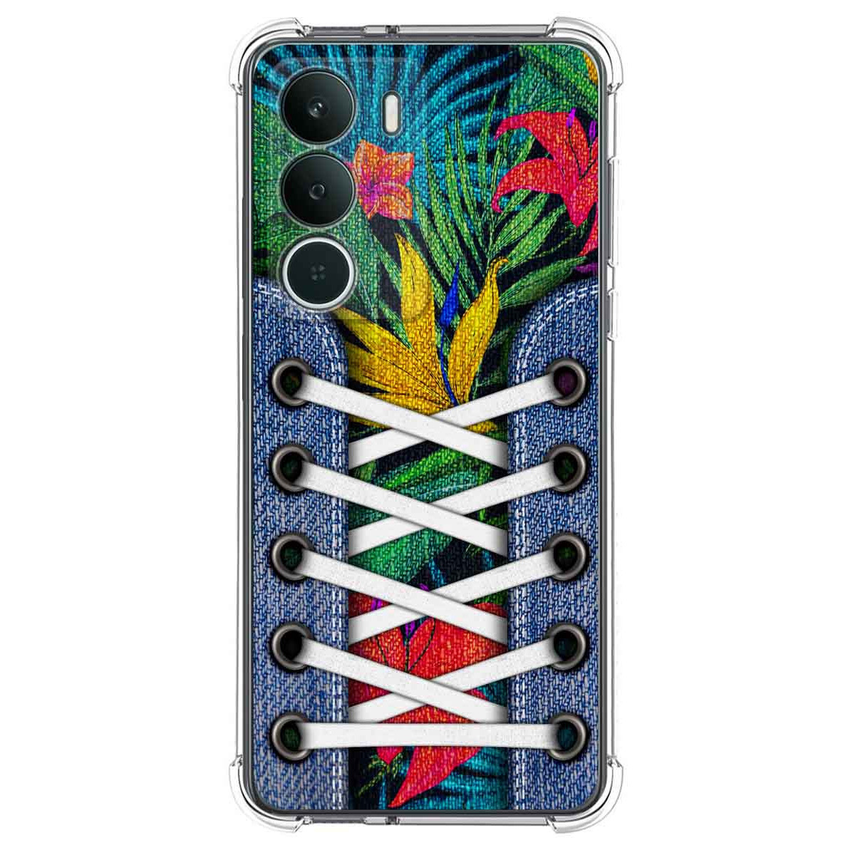 Funda Silicona Antigolpes para Realme P3 lite diseño Zapatillas 12 Dibujos