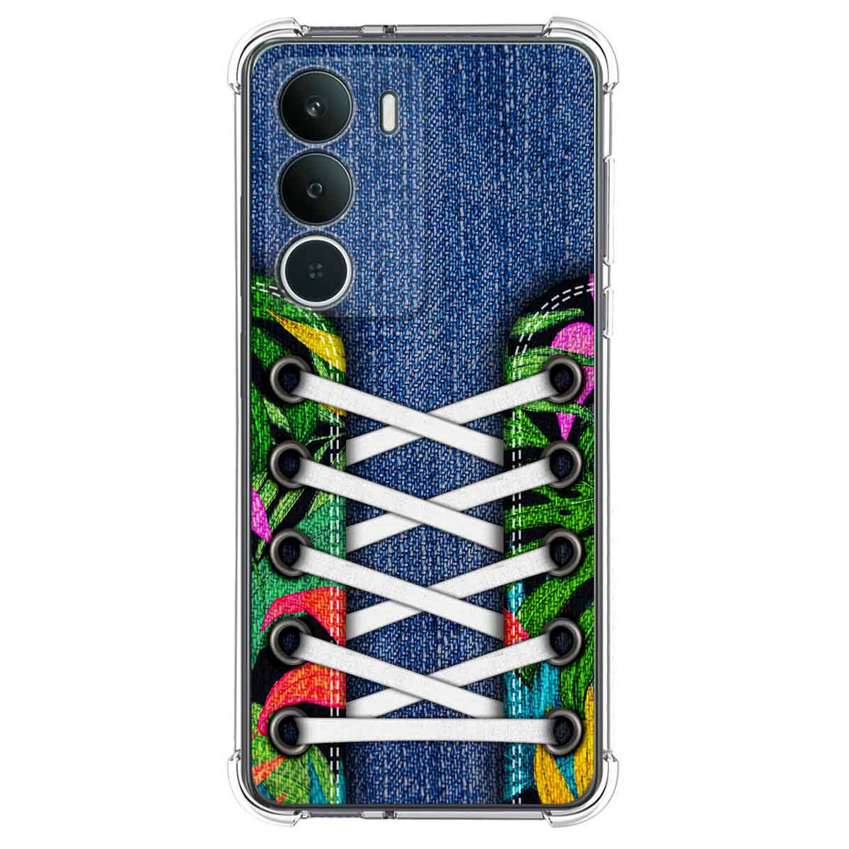 Funda Silicona Antigolpes para Realme P3 lite diseño Zapatillas 13 Dibujos