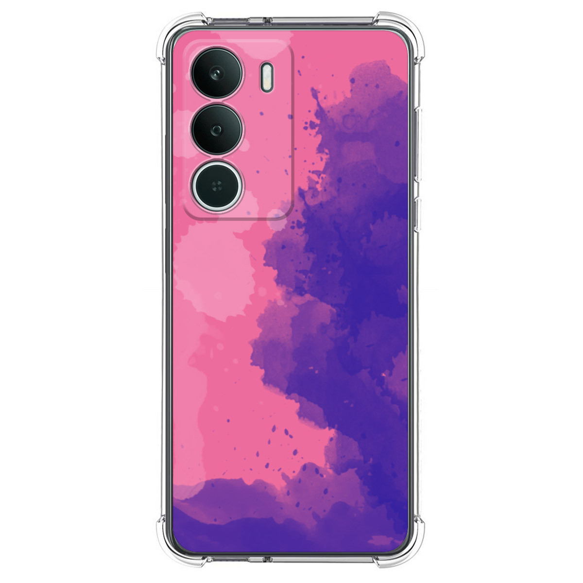 Funda Silicona Antigolpes para Realme P3 lite diseño Acuarela 07 Dibujos