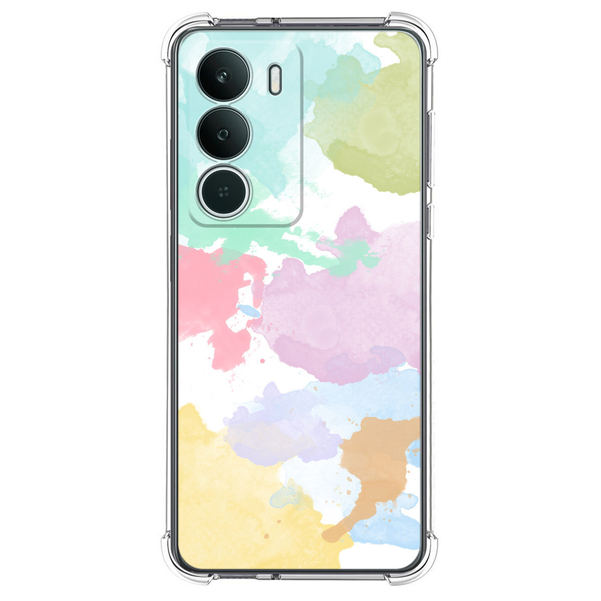 Funda Silicona Antigolpes para Realme P3 lite diseño Acuarela 11 Dibujos