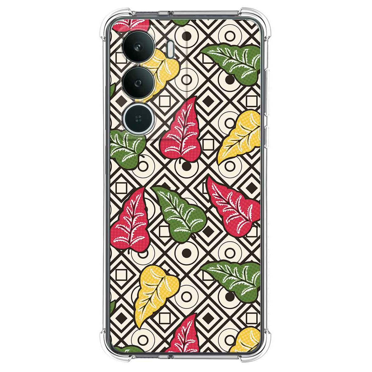 Funda Silicona Antigolpes para Realme P3 lite diseño Flores 11 Dibujos