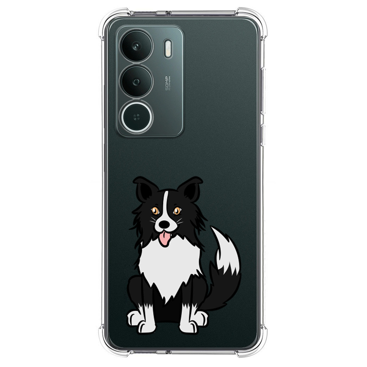 Funda Silicona Antigolpes para Realme P3 lite diseño Perros 01 Dibujos