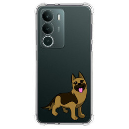 Funda Silicona Antigolpes para Realme P3 lite diseño Perros 03 Dibujos