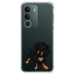 Funda Silicona Antigolpes para Realme P3 lite diseño Perros 04 Dibujos