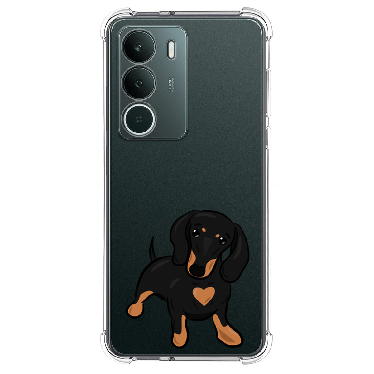 Funda Silicona Antigolpes para Realme P3 lite diseño Perros 04 Dibujos