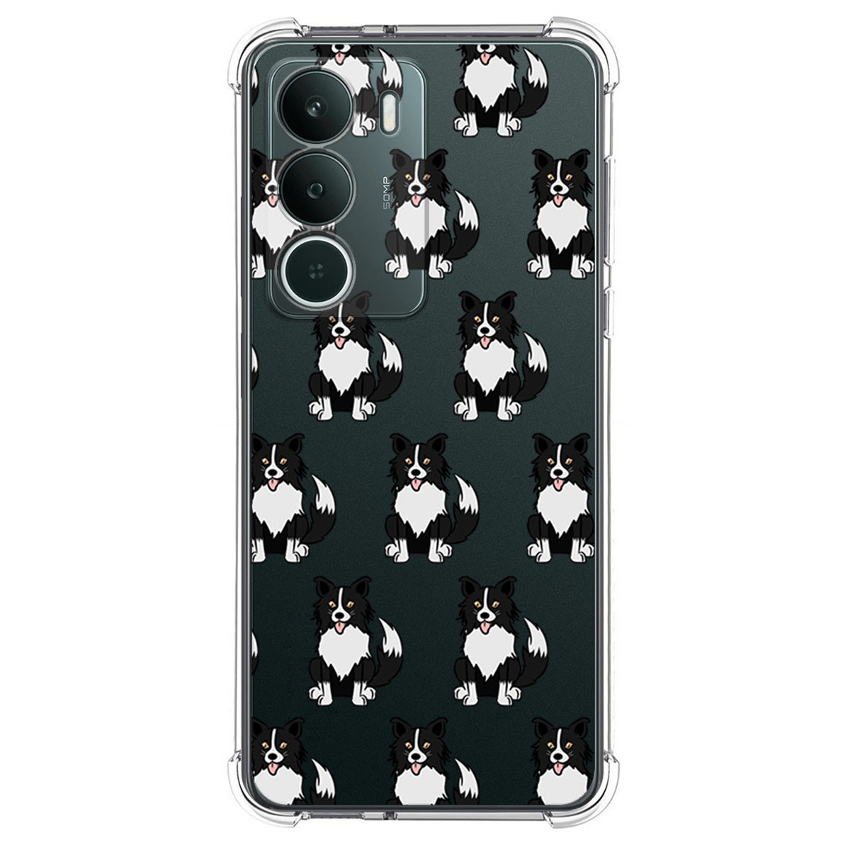 Funda Silicona Antigolpes para Realme P3 lite diseño Perros 07 Dibujos