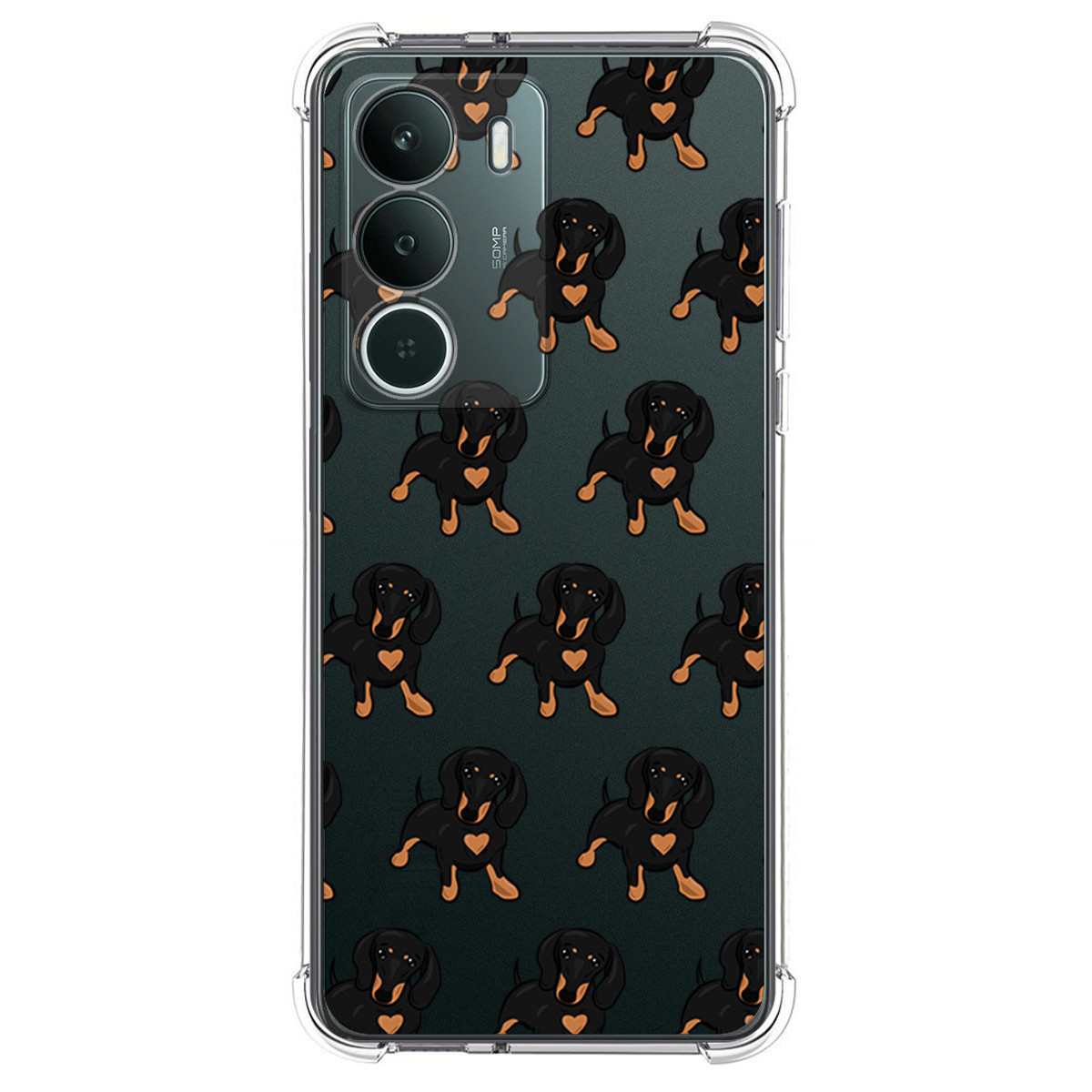 Funda Silicona Antigolpes para Realme P3 lite diseño Perros 10 Dibujos