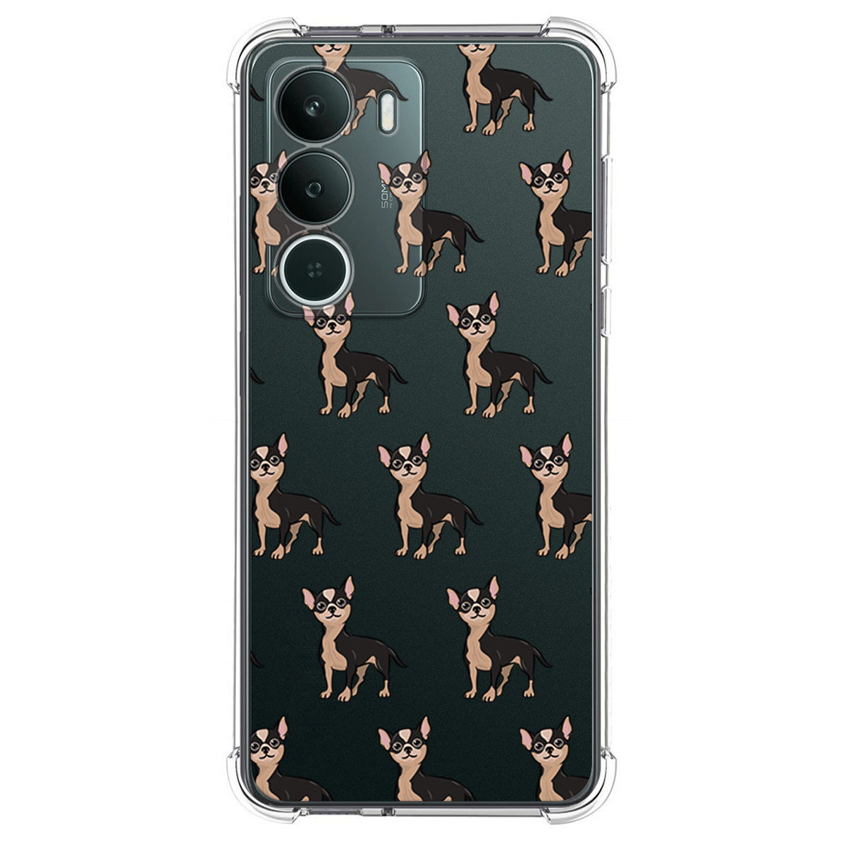 Funda Silicona Antigolpes para Realme P3 lite diseño Perros 11 Dibujos