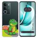 Funda Silicona Transparente para Realme C71 4G diseño Coco Dibujos
