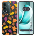 Funda Silicona Transparente para Realme C71 4G diseño Otoño Dibujos