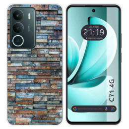 Funda Silicona para Realme C71 4G diseño Ladrillo 05 Dibujos