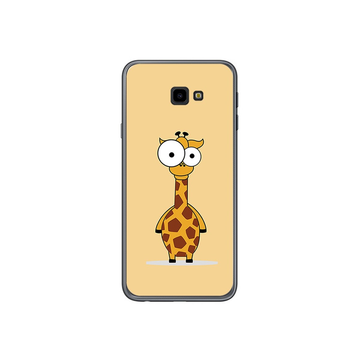 Funda Gel Tpu para Samsung Galaxy J4+ Plus Diseño Jirafa Dibujos